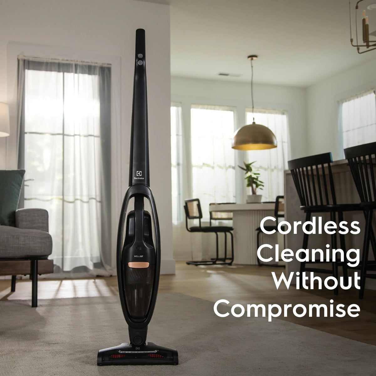 Electrolux WellQ7 Cordless 2-in-1 Vacuum Cleaner, Granite Grey