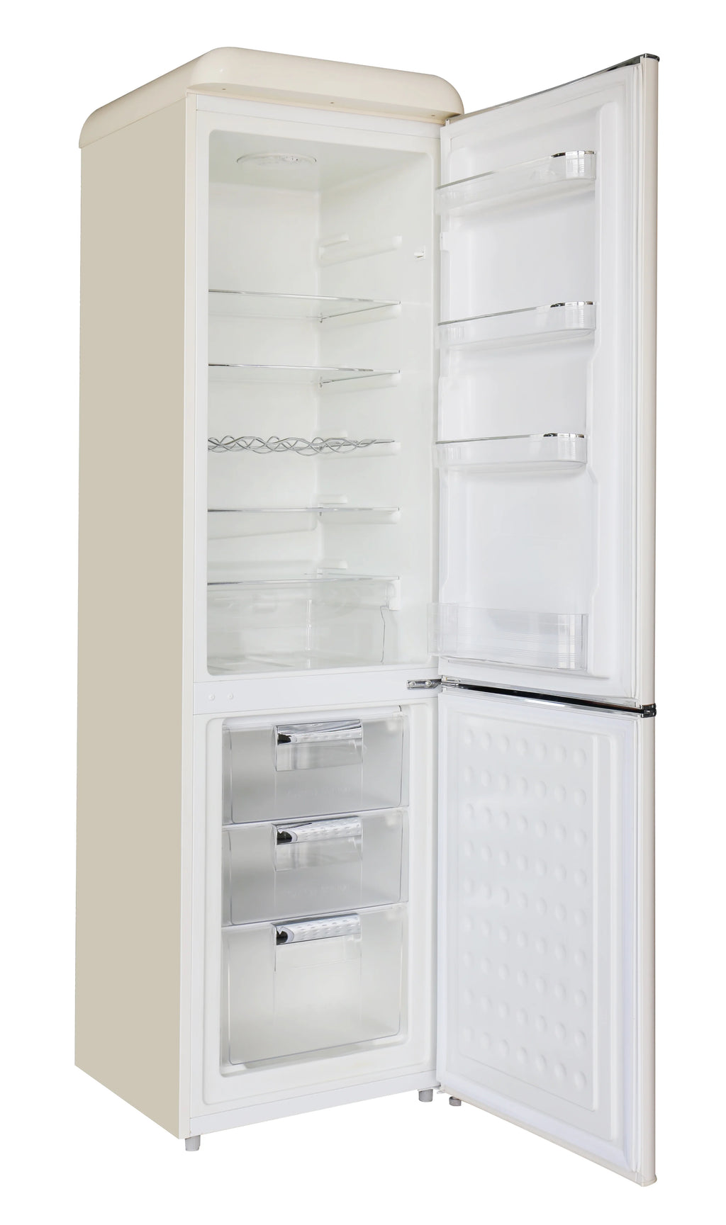 Frigidaire 9.0 Cu. Ft. Bottom Mount Retro Refrigerator, Black