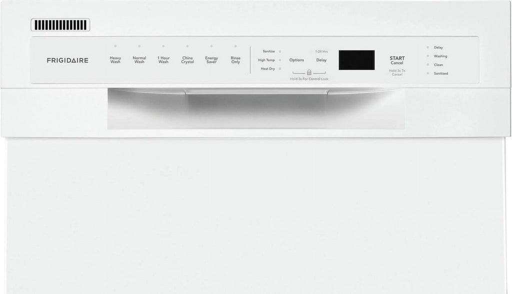 Frigidaire FFBD1831UW 52dBa White 18 inch Built-in Dishwasher