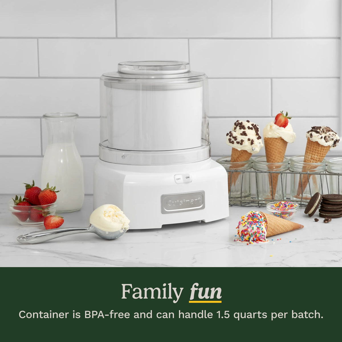 Cuisinart Ice Cream/Yogurt Makers Frozen Yogurt �C Ice Cream & Sorbet Maker