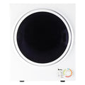 Zimtown 1.6 cu ft 110 V White Electric Compact Clothes Dryer