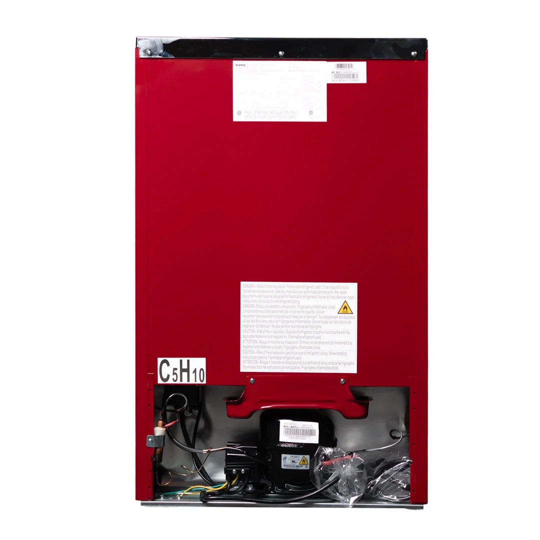 Danby 4.4 cu. ft. Retro Compact Fridge in Iridium Silver (DAR044A6DDB)