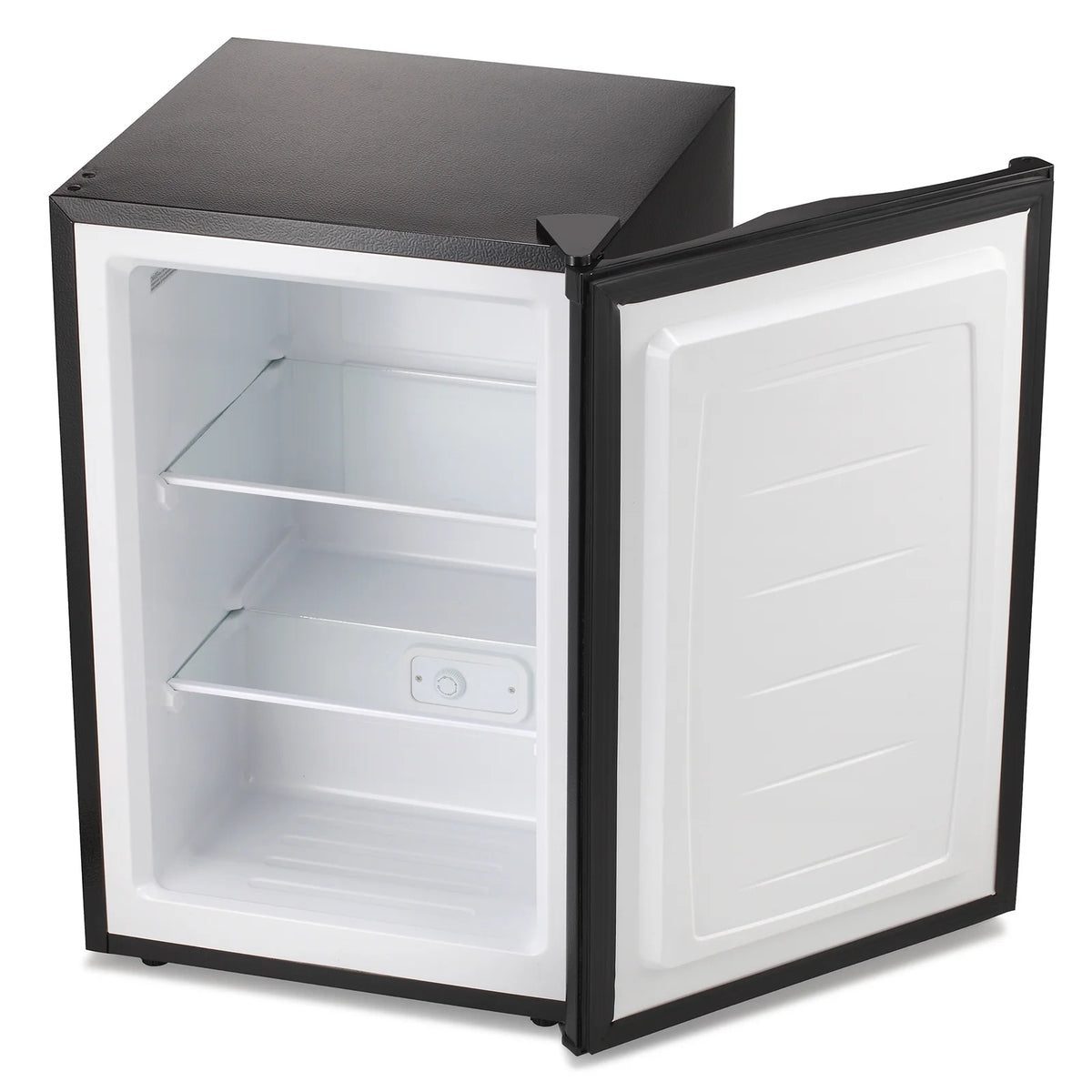 KNDKO 3.2Cu.ft Upright Freezer, Compact Freezer with Removable Shelves, Adjustable Thermostat for Home/Kitchen/Office, SILVER