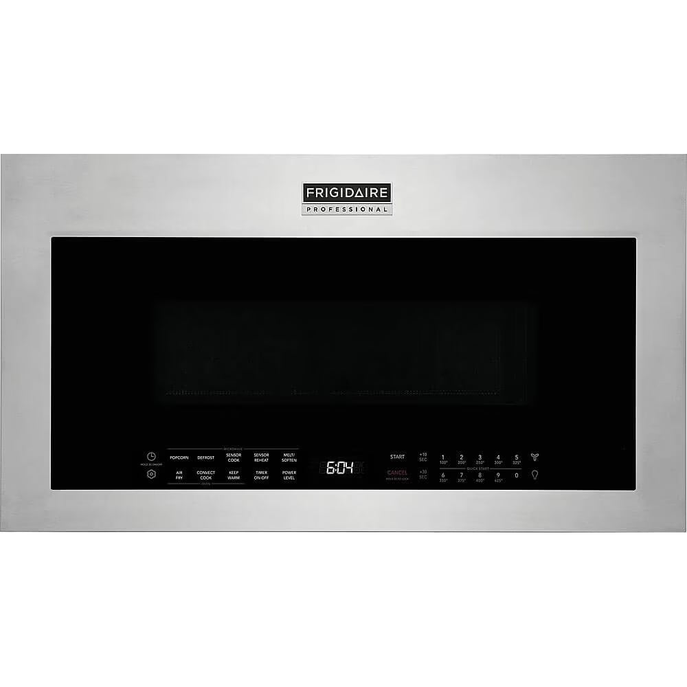 Frigidaire Professional PMOS1980AF 1.9 Cu. Ft. Smudge-Proof Stainless Over-The-Range Microwave with Air Fry