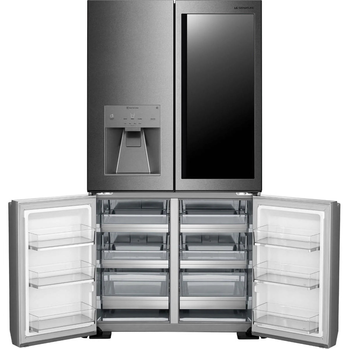 LG Freestanding French Door Refrigerator, Gray