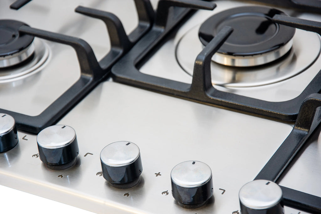 30" Stainless Steel Gas Cooktop - 5 Burners