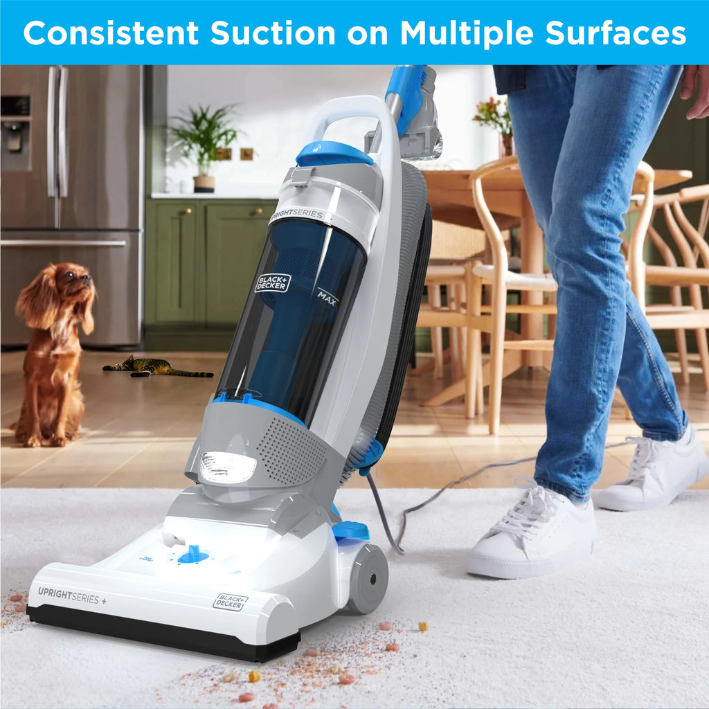 BLACK+DECKER Upright Vacuum Cleaner - Powerful Lightweight