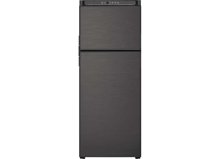 Norcold 10 Cu. Ft. Dual Compartment Refrigerator, Black, 2-Door, Left Hand Hinge