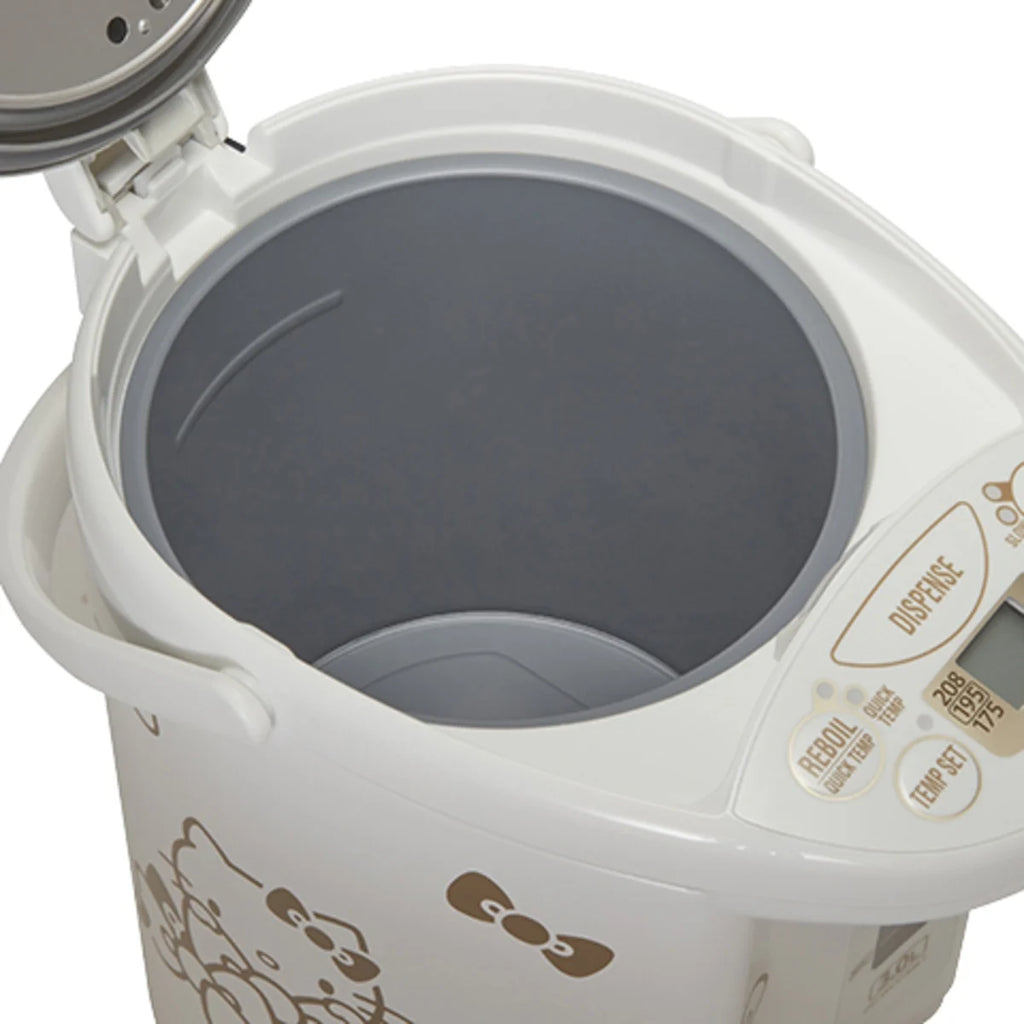 Zojirushi CD-WCC30KTWA Micom 3.0 Electric Kettle, Hello Kitty Collection White with Automatic Shut-Off