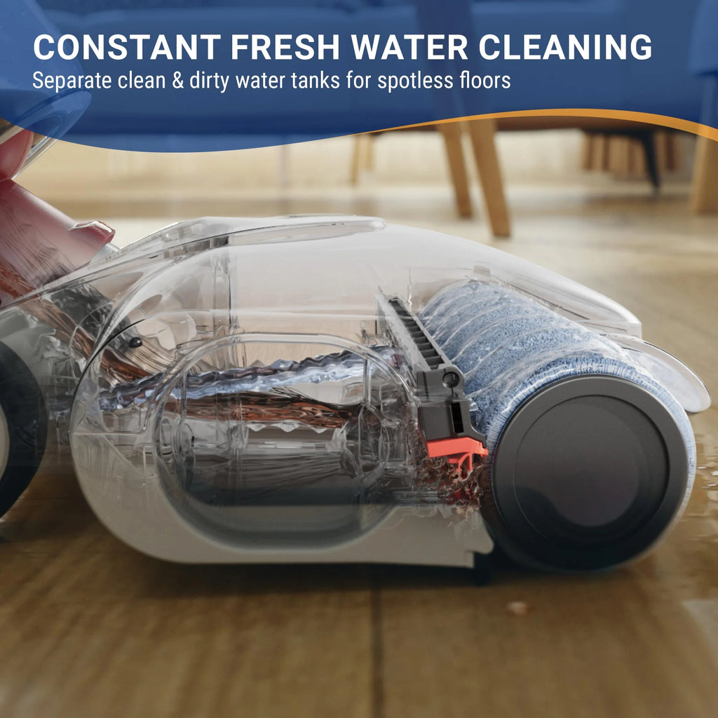 LiteVak Wash 3 in 1 Vacuum, Mop & Self Clean System by Tineco
