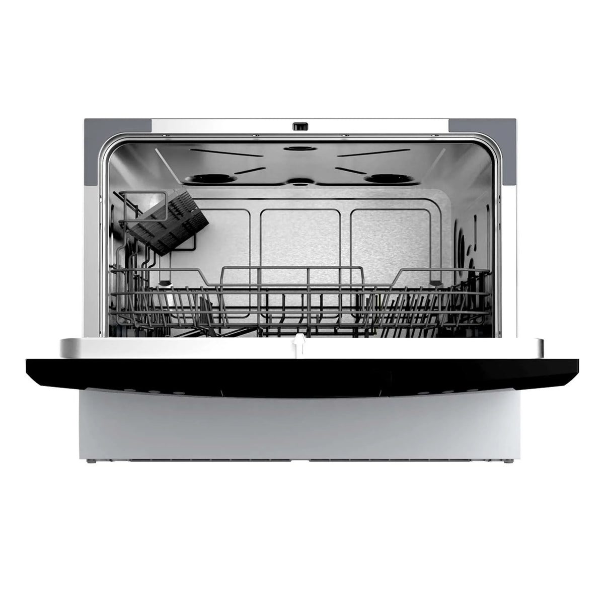 Midea Portable Countertop Dishwasher, 6 Place Settings, 8 Programs, White, MDC22P1AWW, New