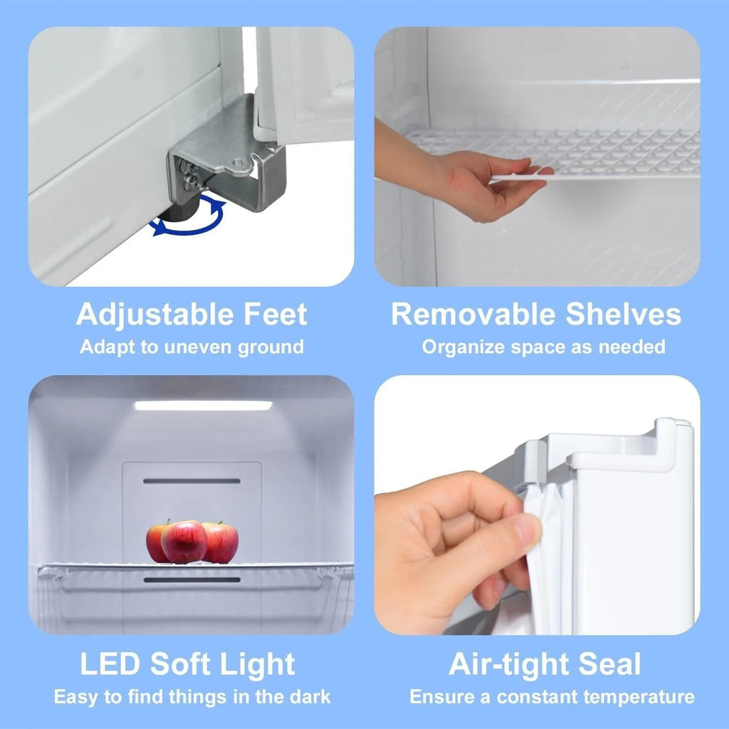 SMAD 13.8 Cu ft Dual Mode Digital Control Convertible Uprigh Freezer/Refrigerator