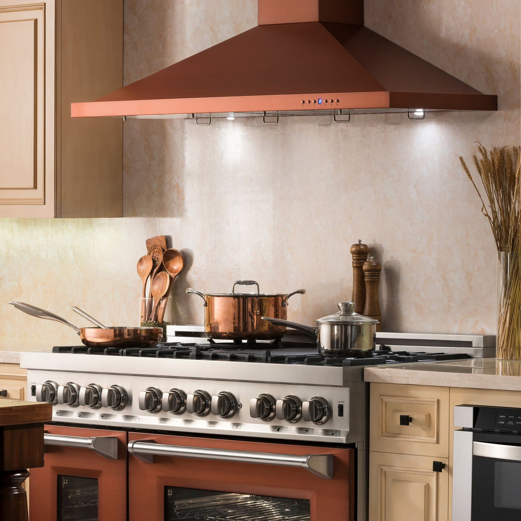 ZLINE 42" Designer Series Convertible Vent Wall Mount Range Hood (8KBB-42)