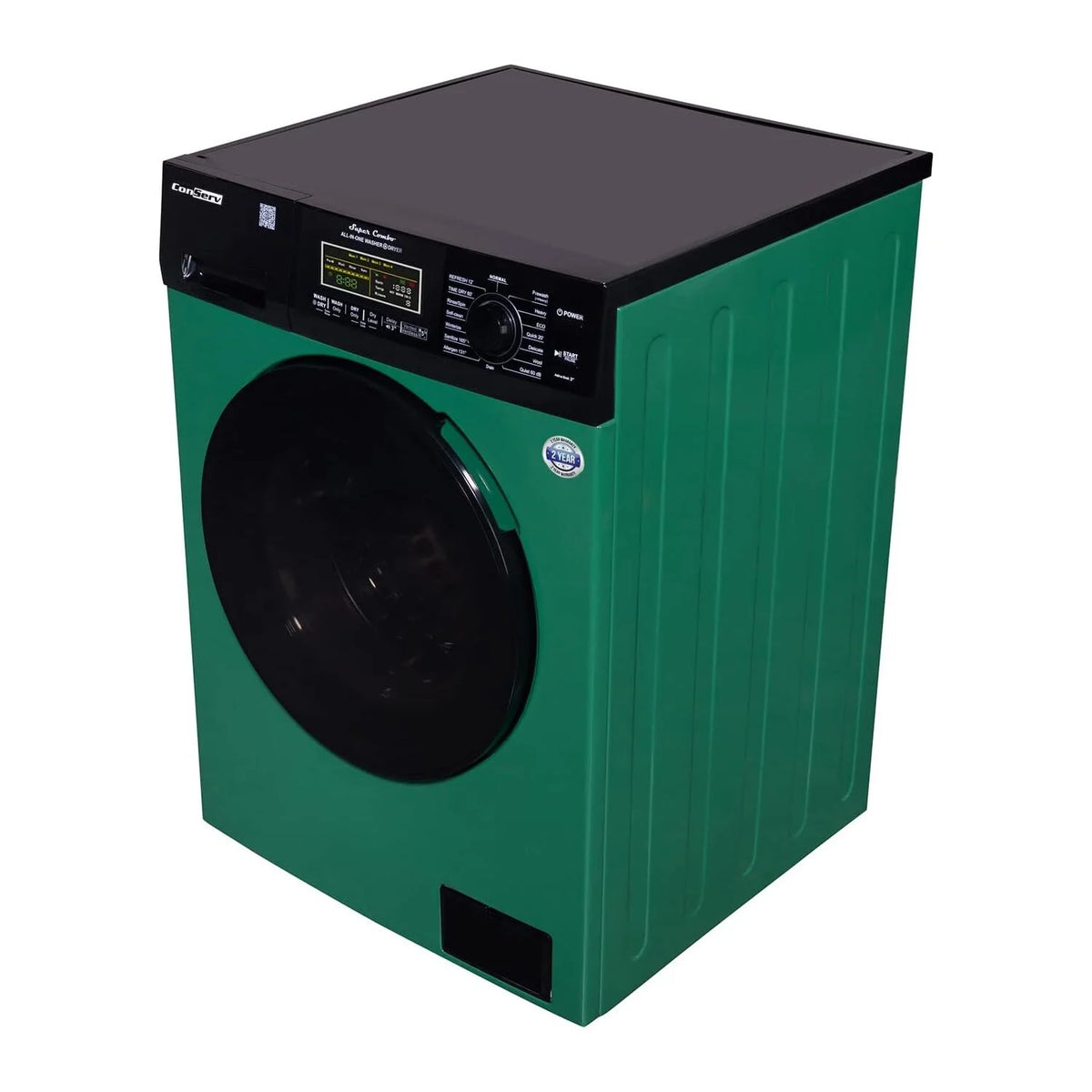 Equator Ver3 Combo Washer Vented/Ventless Dry-1400RPM Color Coded Display Y/B