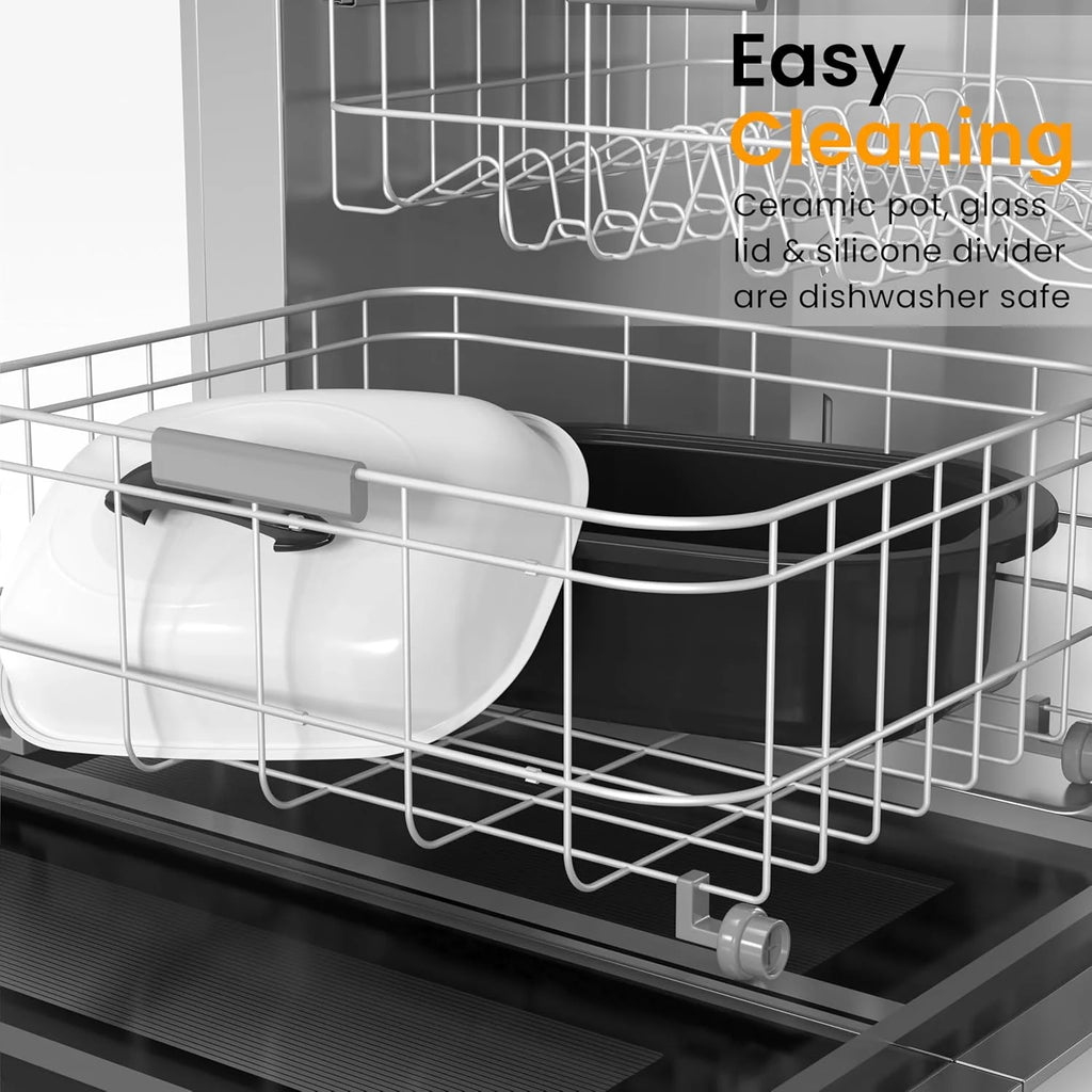 20 Quart Electric Roaster Oven, Turkey Roaster Electric, Roaster Oven Buffet, Selfbasting Lid, Removable Pan, Full-Range Temperature Control Cool-Touch Handles, Turkey Roaster, Black