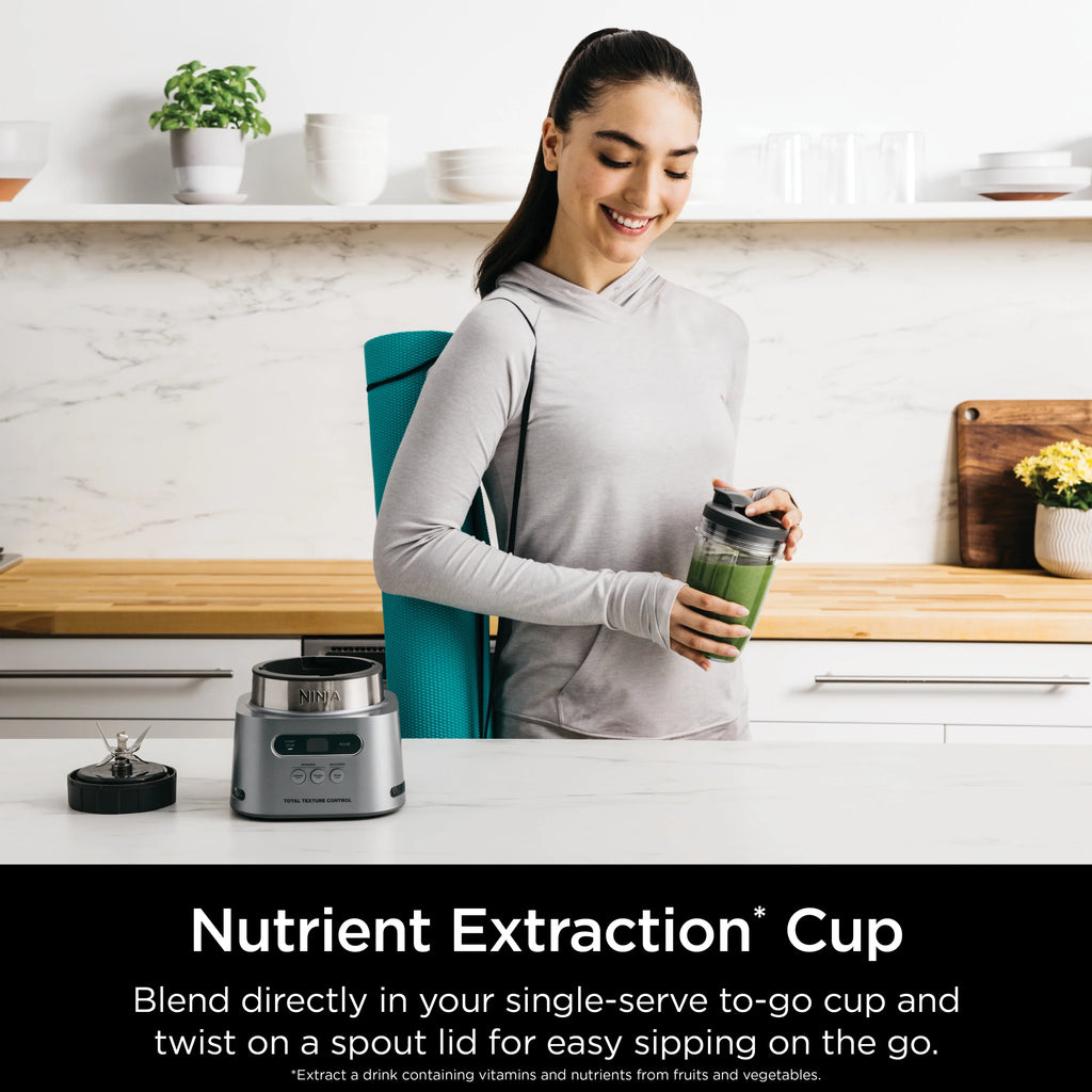 Ninja Twisti, High-Speed Blender Duo 3 Preset Auto-iQ Programs, 34 oz. Pitcher Capacity, SS150