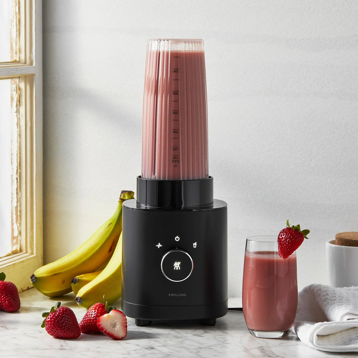 ZWILLING Enfinigy 20-oz. Personal Blender, Smoothie Blender, Silver