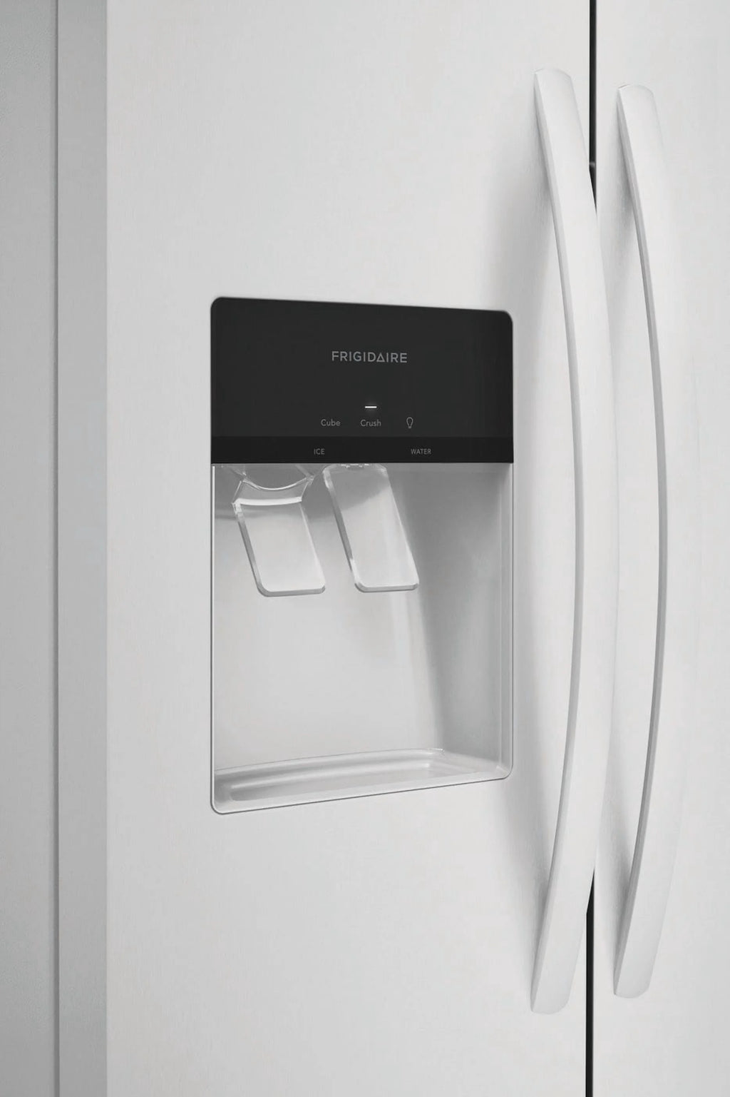 Frigidaire FRSS2623AW 26 Cu. Ft. 36'' Standard Depth Side-by-Side Refrigerator, White