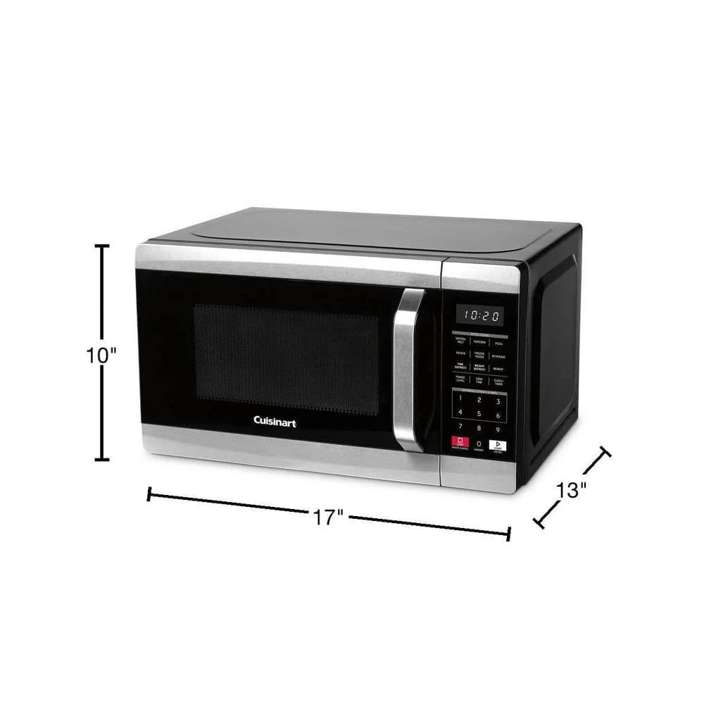Restored Cuisinart CMW-70FR Stainless Steel Microwave Oven, Black Stainless (Refurbished)
