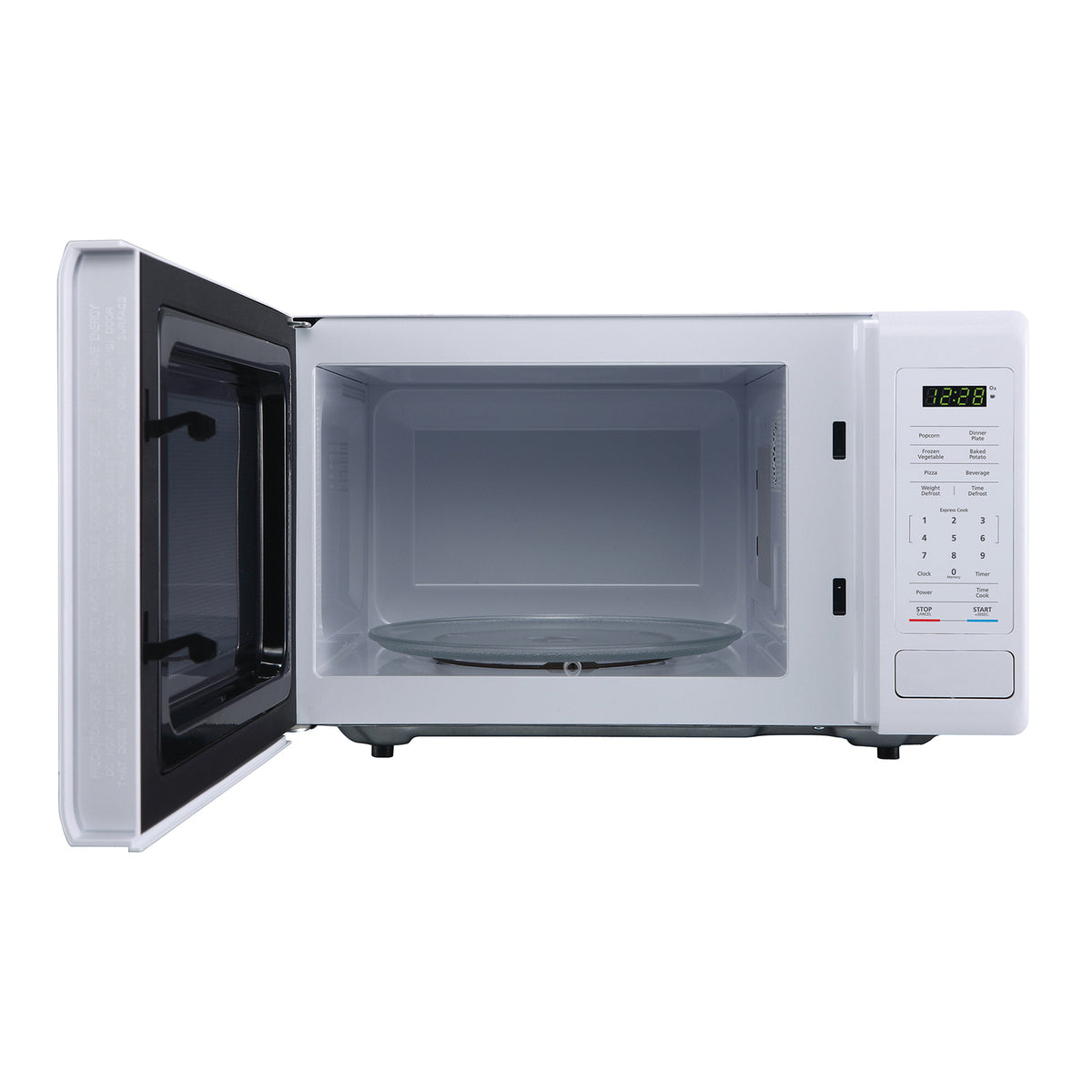 Magic Chef 0.9 cu ft Countertop Microwave Oven in Black