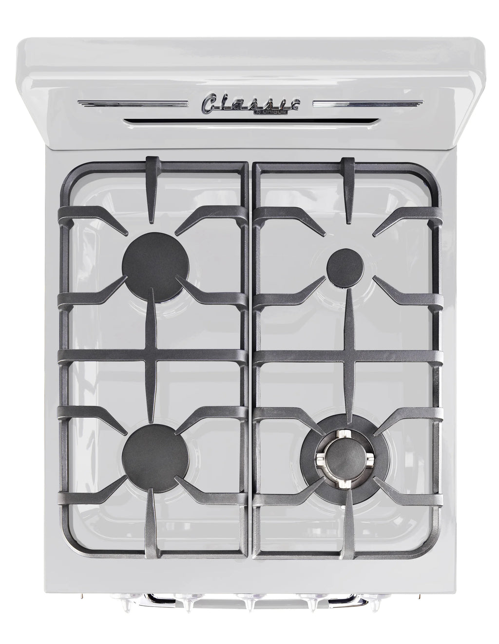 Unique Classic Retro 24" 2.9 cu/ft Freestanding Gas Range with Convection Oven and Sealed Burners