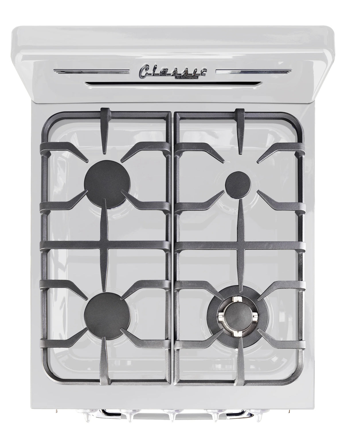 Unique Classic Retro 24" 2.9 cu/ft Freestanding Gas Range with Convection Oven and Sealed Burners