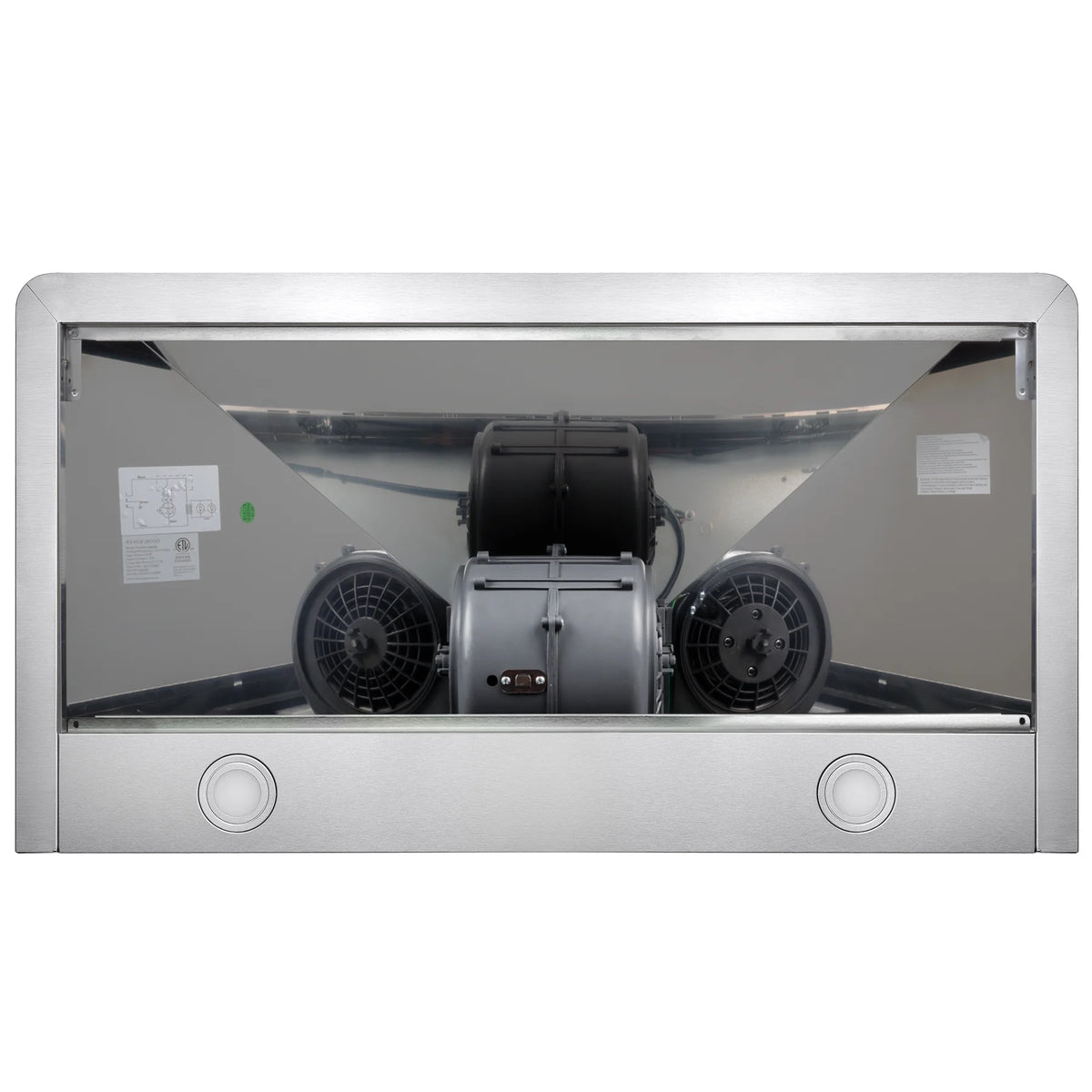 AKDY 30" European Stainless Steel Wall Mount Range Hood with Touch Control Panel