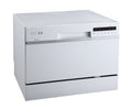 Edgestar Dwp62 22" Wide 6 Place Setting Countertop Countertop Dishwasher - White