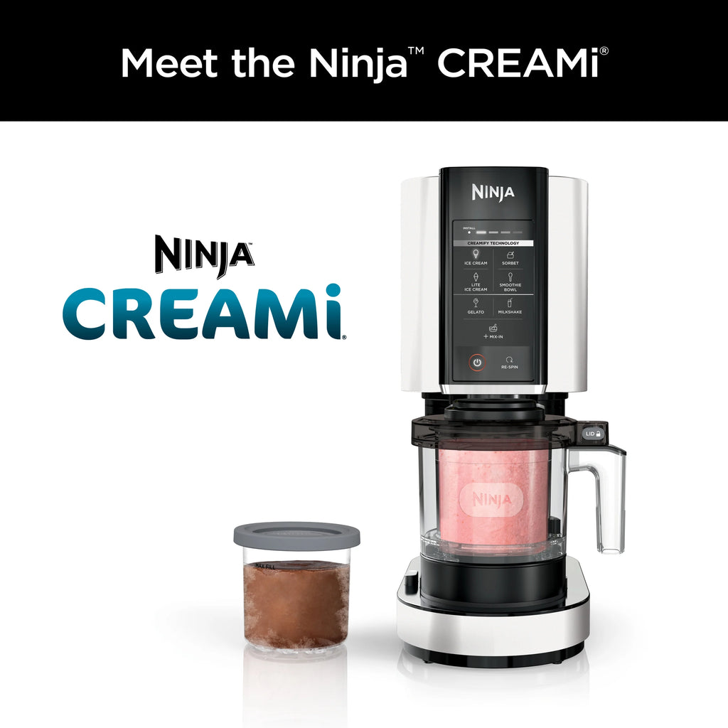 Ninja?? CREAMi??, Ice Cream Maker and Frozen Treat Maker with 7 One-Touch Programs, NC300WMWH