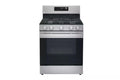 LG LRGL5821S 5.8 Cu.Ft. Freestanding Gas Range with EasyClean and WideView Window - Stainless Steel