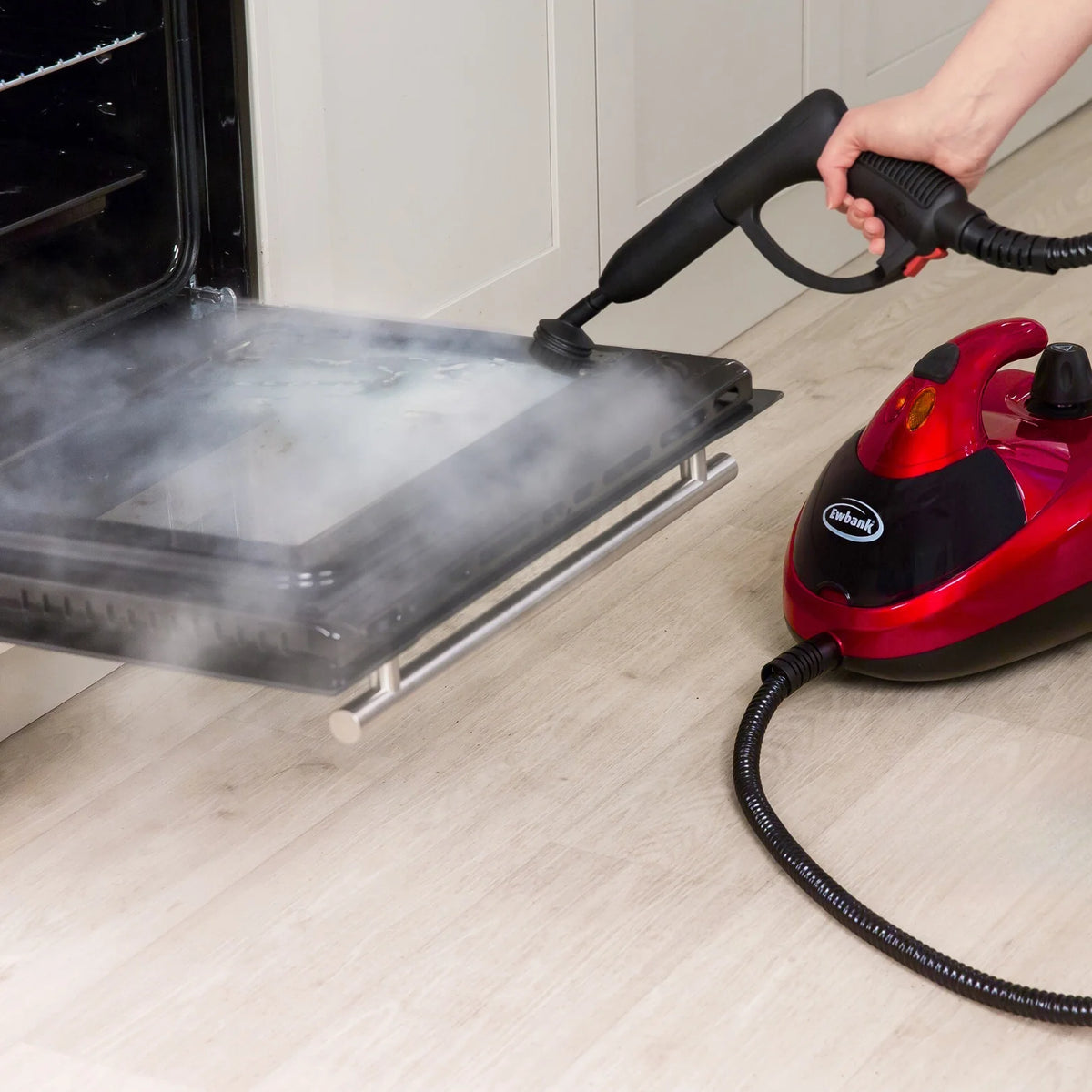 Ewbank Dynamo Multi-Tool Steam Cleaner, Multipurpose with Attachments, For Floors, Carpets, Bathrooms, Kitchens, Windows, and More, Chemical-Free Cleaning, Portable, 1500 W