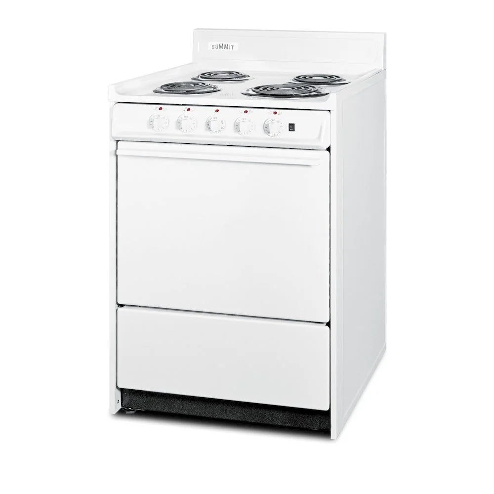 24" Wide Electric Coil Top Range