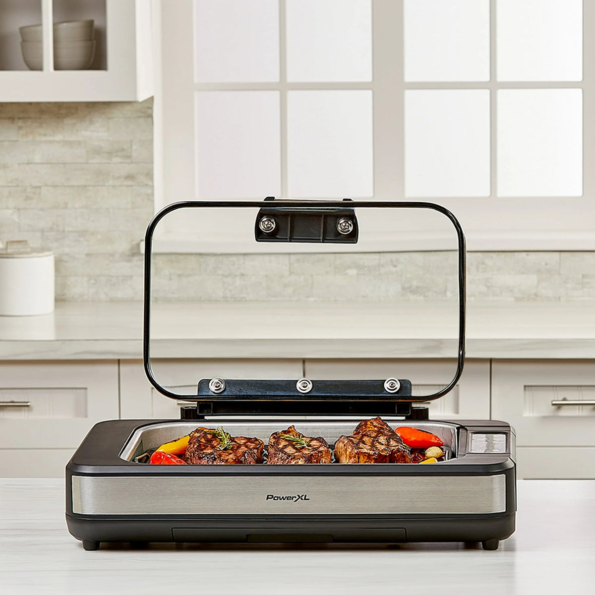 PowerXL Smokeless Grill Elite, AirFlow Technology, Smoke Capture Fan