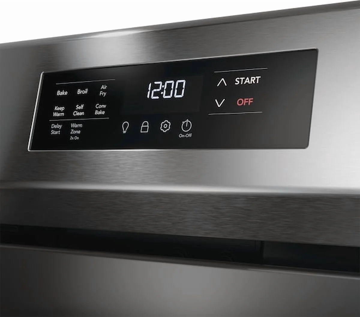 Frigidaire FCRE3083AS 30" Electric Range with Air Fry (Energy Star Certified), Stainless Steel