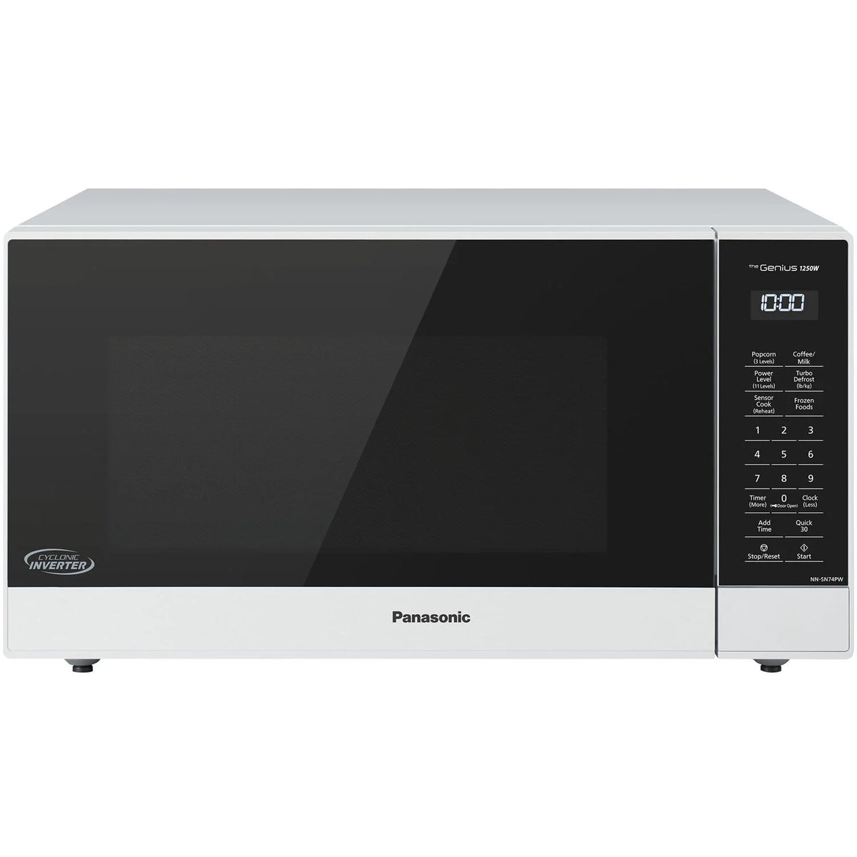 Panasonic 1.6-cu. ft. 1250W Countertop Microwave with Inverter Technology, Black NN-SN74PB