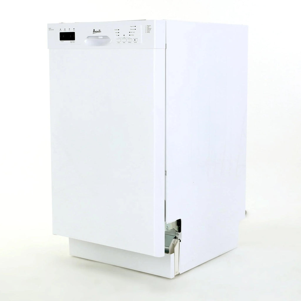 Avanti DWF18V0W 53 dBA White Built-In Front-Control Dishwasher