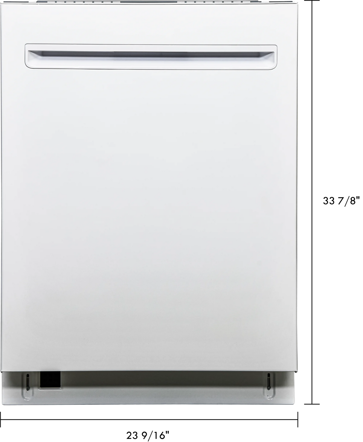 Kenmore 02214639 24" Built-in Stainless Steel Tub Dishwasher, Removeable 3rd Rack, SmartWash, Black