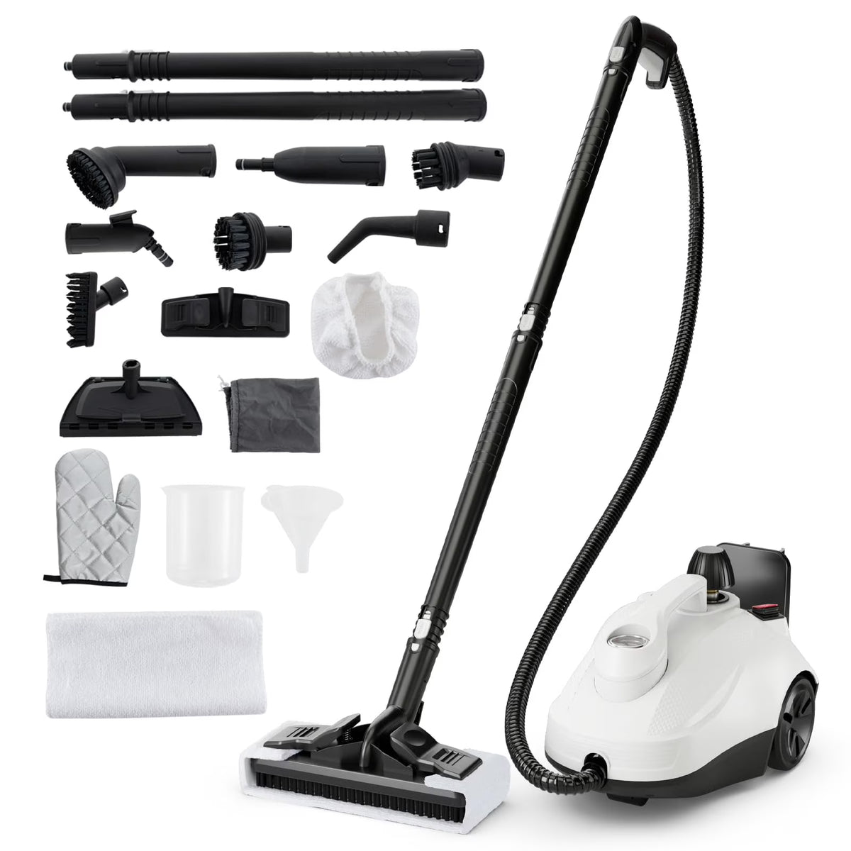 Multipurpose Steam Cleaner 1800W Portable Household Steamer with 61 oz Tank