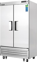 Everest Refrigeration EBNF2 Reach-in Freezer 2 Glass Doors, 115v, NSF - 33 cu. ft.