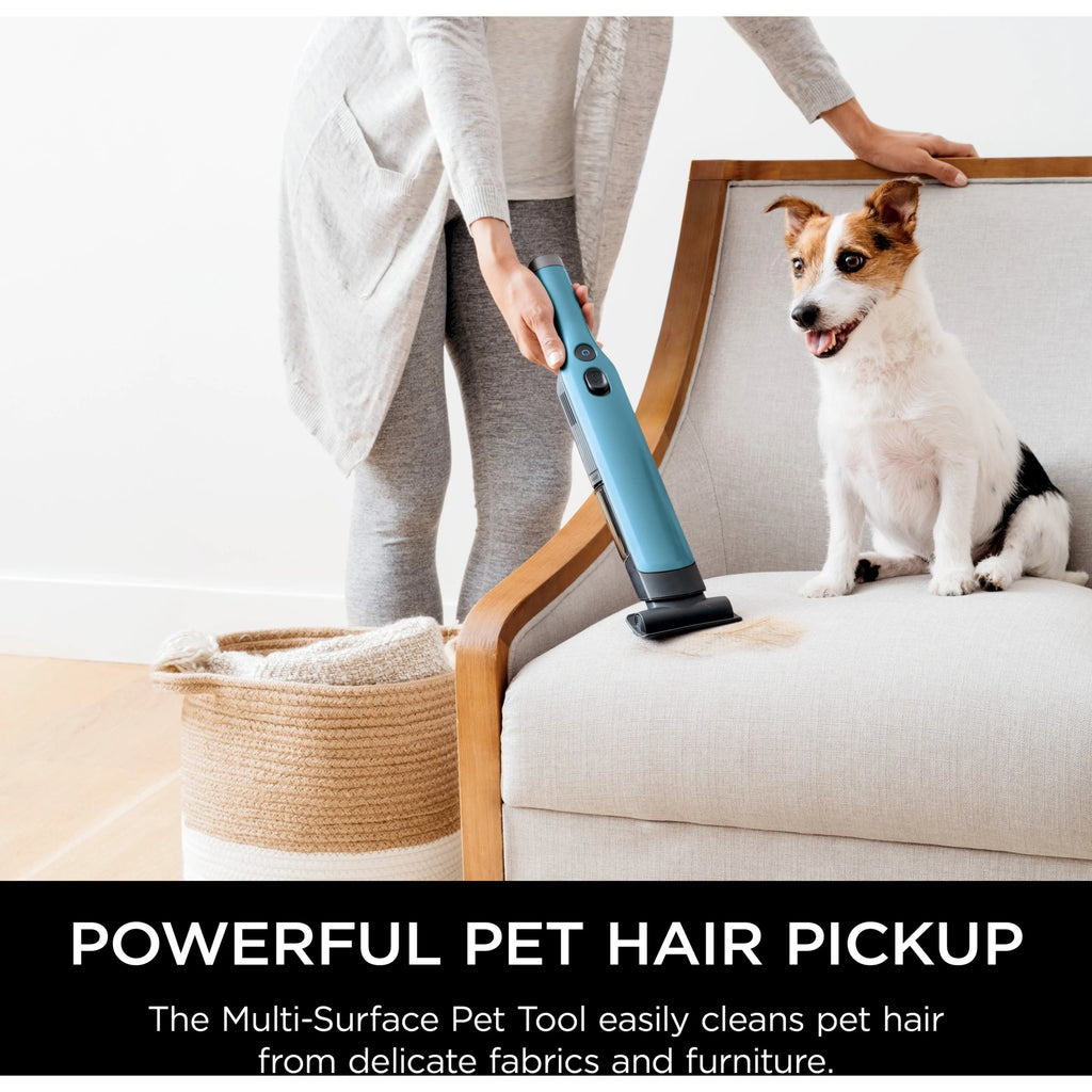 Shark Cordless Handheld Vacuum , Wandvac, for Pet Hair, Carpet & Car, Powerful suction, high speed brushless motor, ultralight weight, with easy emptying and charging dock, WV200, Graphite