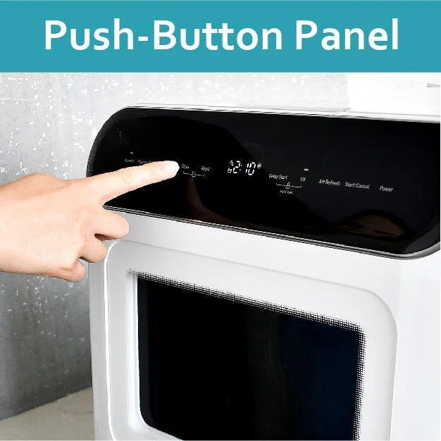 Hamilton Beach Portable Countertop Mini Dishwasher With 5l Built-In Water Tank