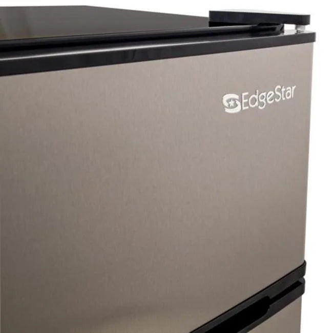 Edgestar Crf321 19" Wide 3.1 Cu. Ft. Energy Star Rated Fridge/Freezer - Stainless Steel