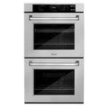 ZLINE 30 in. Professional Convection Double Wall Oven with Air Fry and Self Clean in DuraSnow Stainless Steel (WADS-30)