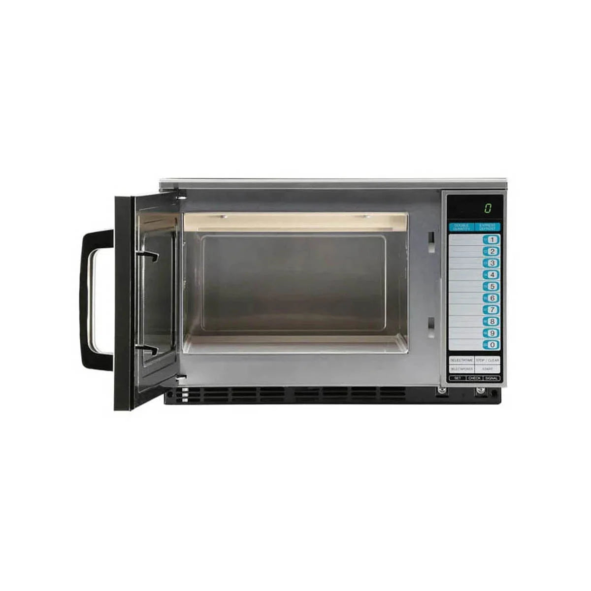 Sharp R-25JTF 2100W Heavy Duty Commercial Microwave Oven,Stainless Steel Door