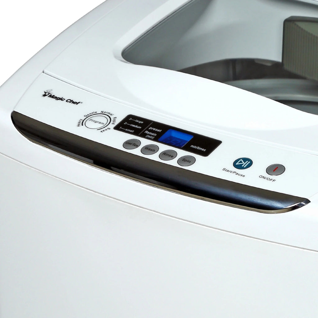 Magic Chef 0.9 Cu. Ft. Compact Washer in White