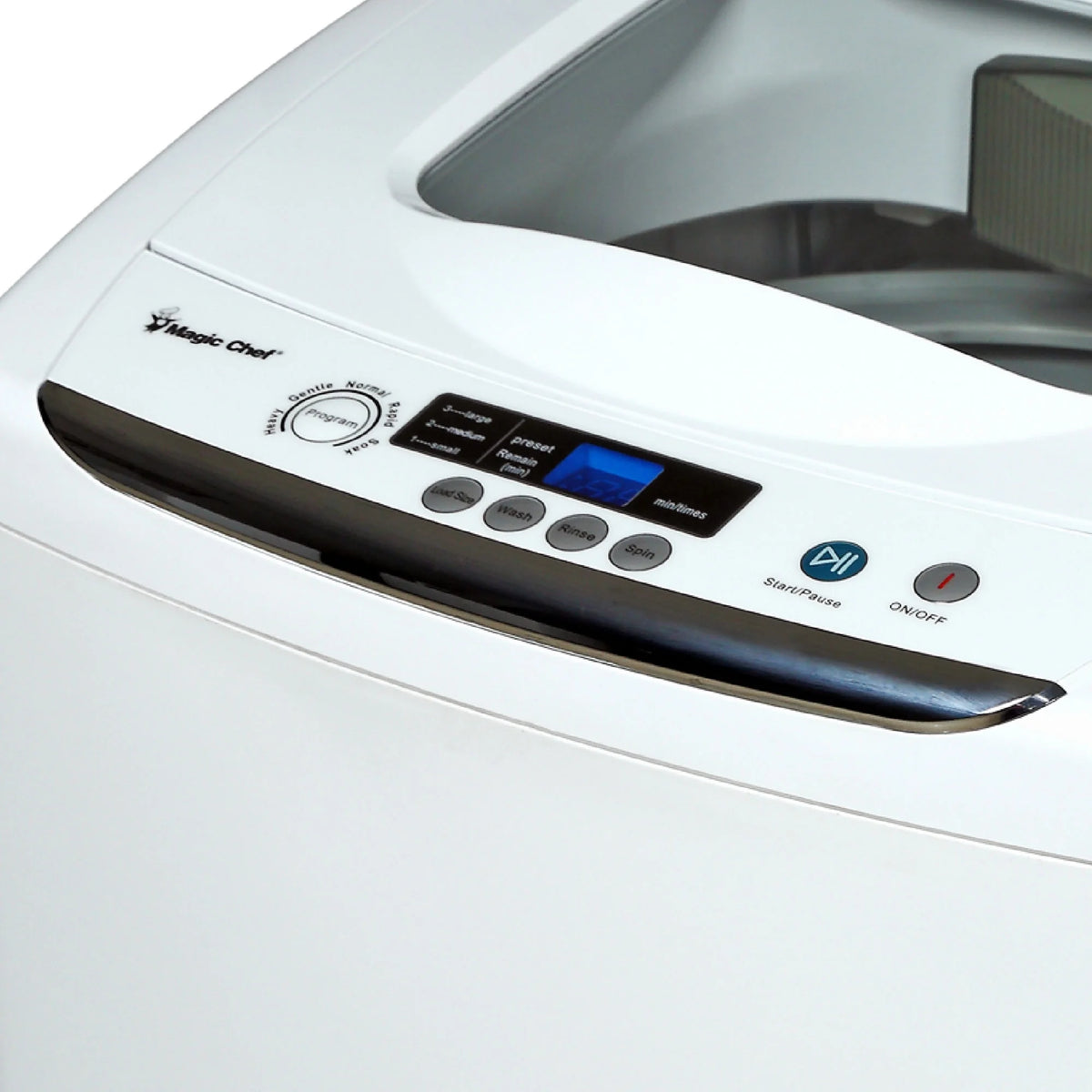 Magic Chef 0.9 Cu. Ft. Compact Washer in White