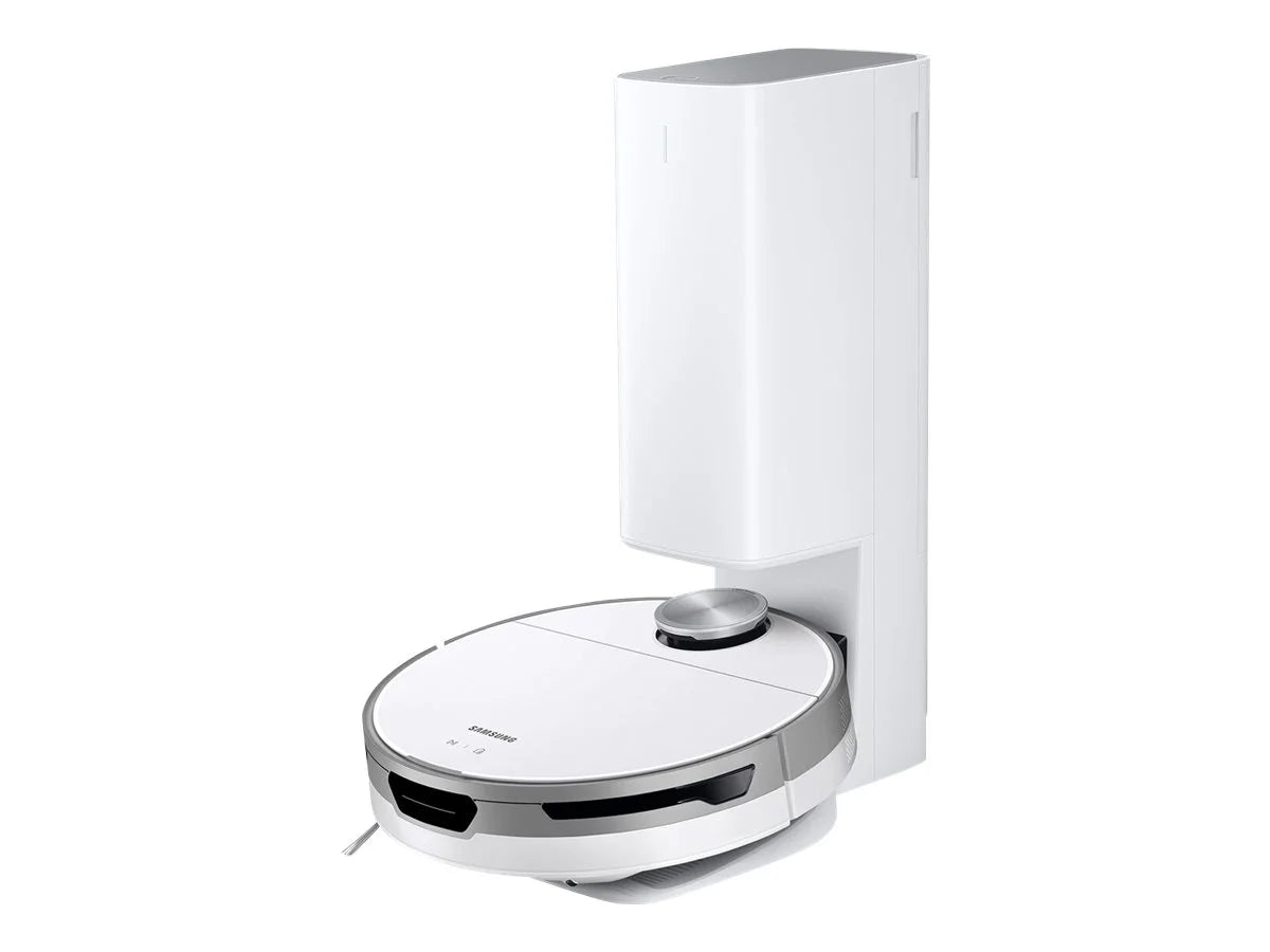 SAMSUNG Jet Bot+ Robot Vacuum Cleaner with Clean Station, Automatic Emptying, 5-Layer Filtering, LIDAR Technology, Self-Emptying, Smart Mapping, Wi-Fi Connected, LIDAR Navigation, Mop Combo