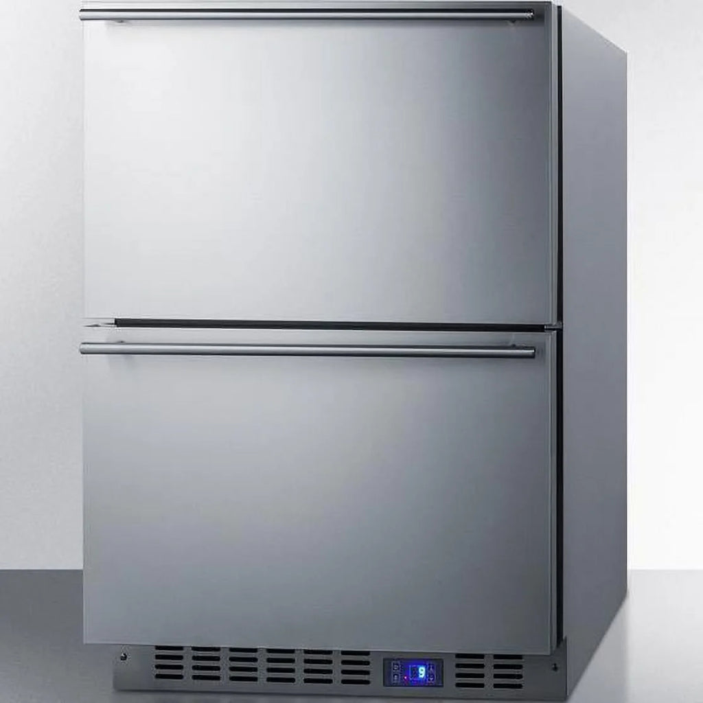 24" Wide Built-In 2-Drawer All-Freezer