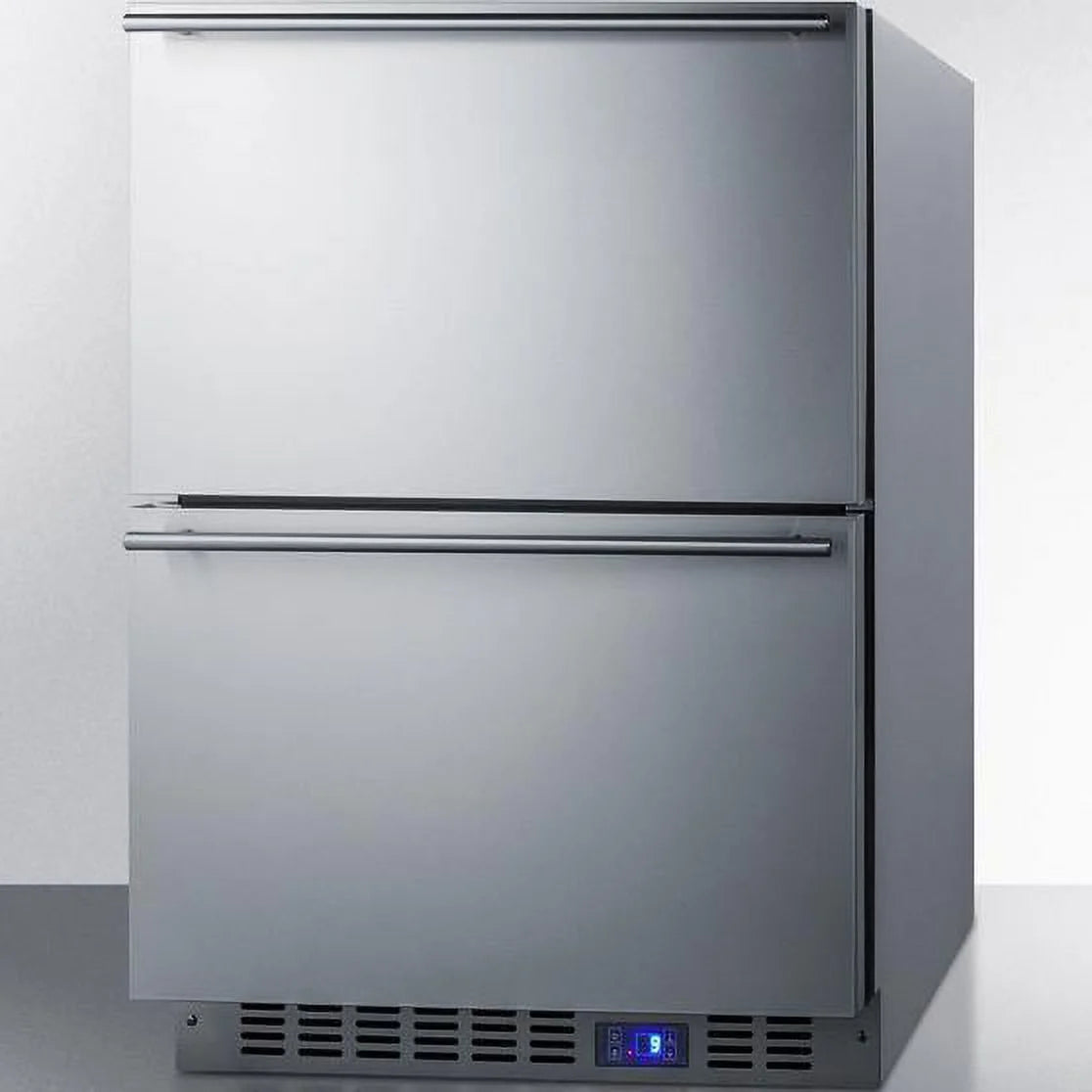 24" Wide Built-In 2-Drawer All-Freezer