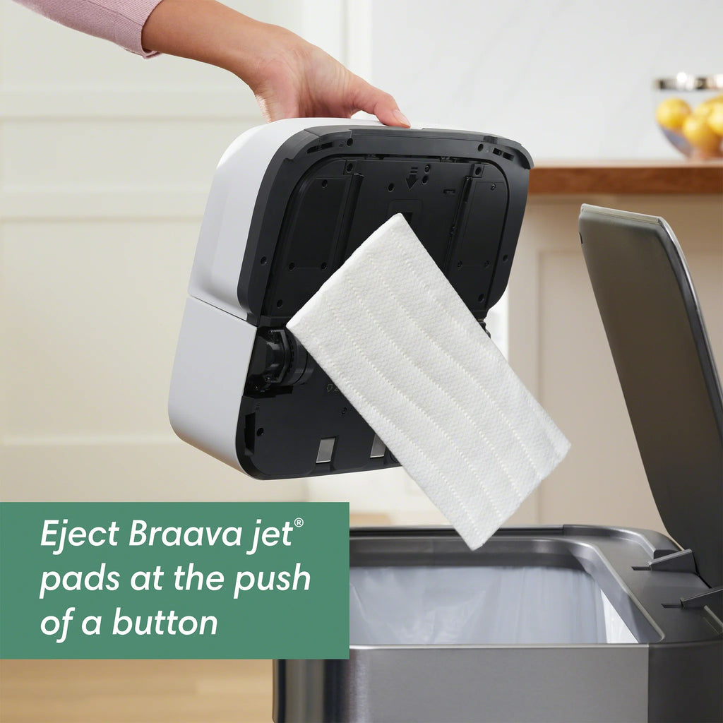 iRobot Braava Jet M6 (6110) Ultimate Robot Mop- Wi-Fi Connected, Precision Jet Spray, Smart Mapping, Works with Google Home, Ideal for Multiple Rooms, Recharges and Resumes